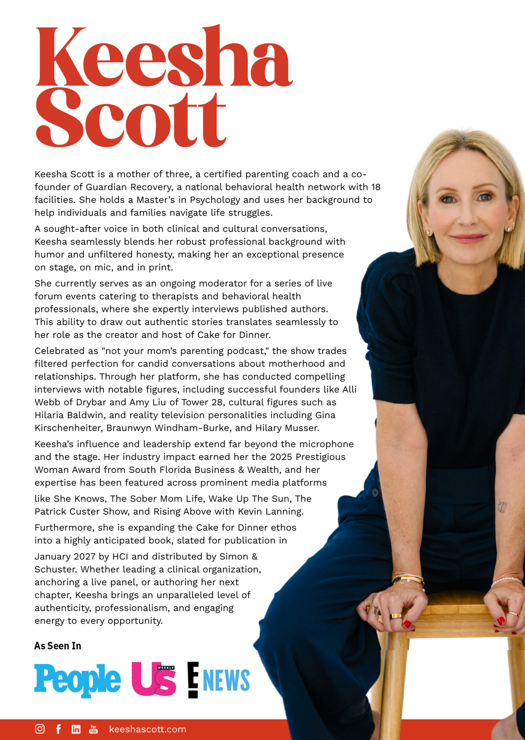 Keesha Scott Media Kit